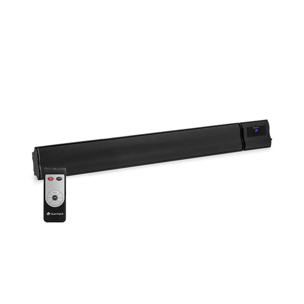 Cosmic Beam 2400W Chauffage Mural Infrarouge Noir