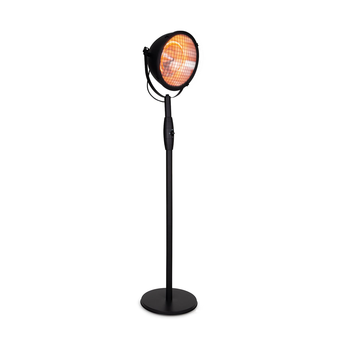 Heatspot 2100W Chauffage Infrarouge sur Pied Noir