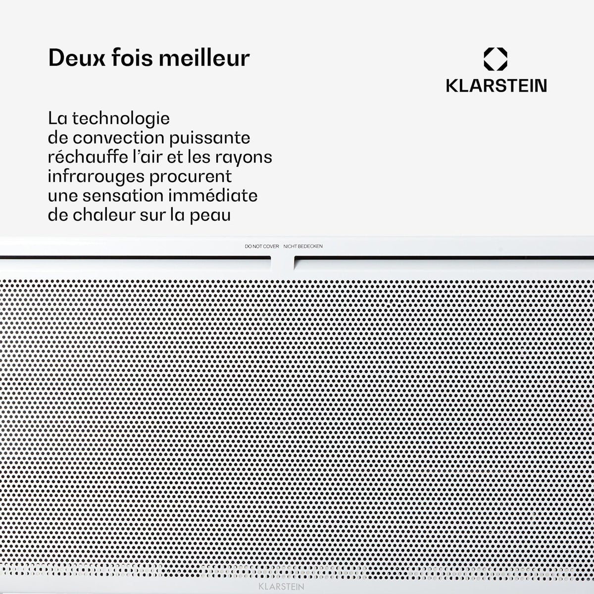 HotSpot Wave 2000W 20m² Convecteur Électrique Blanc