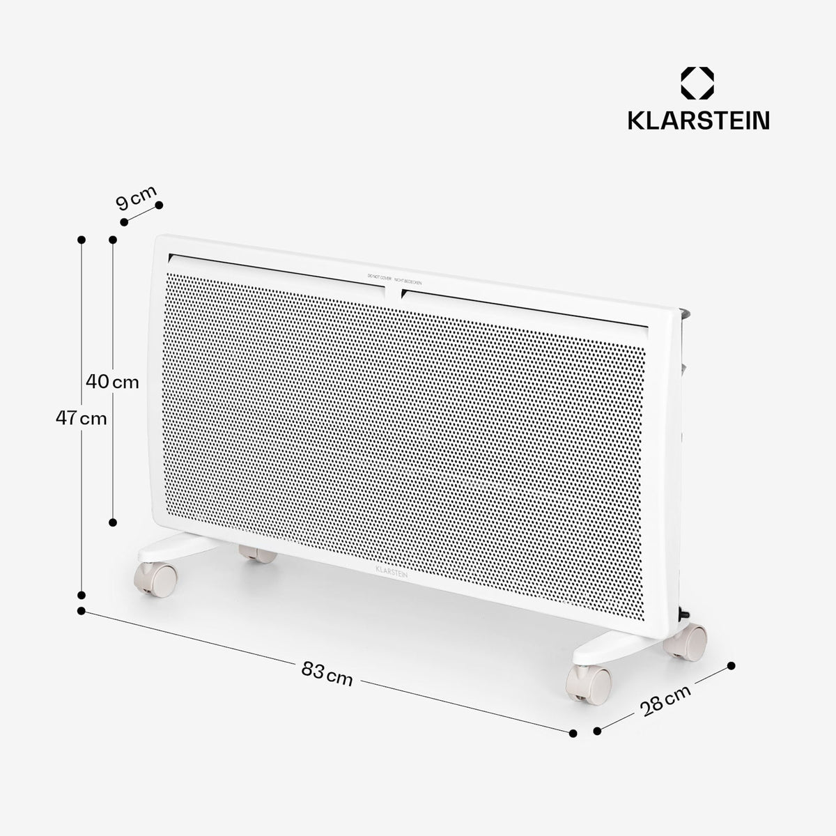 HotSpot Wave 2000W 20m² Convecteur Électrique Blanc