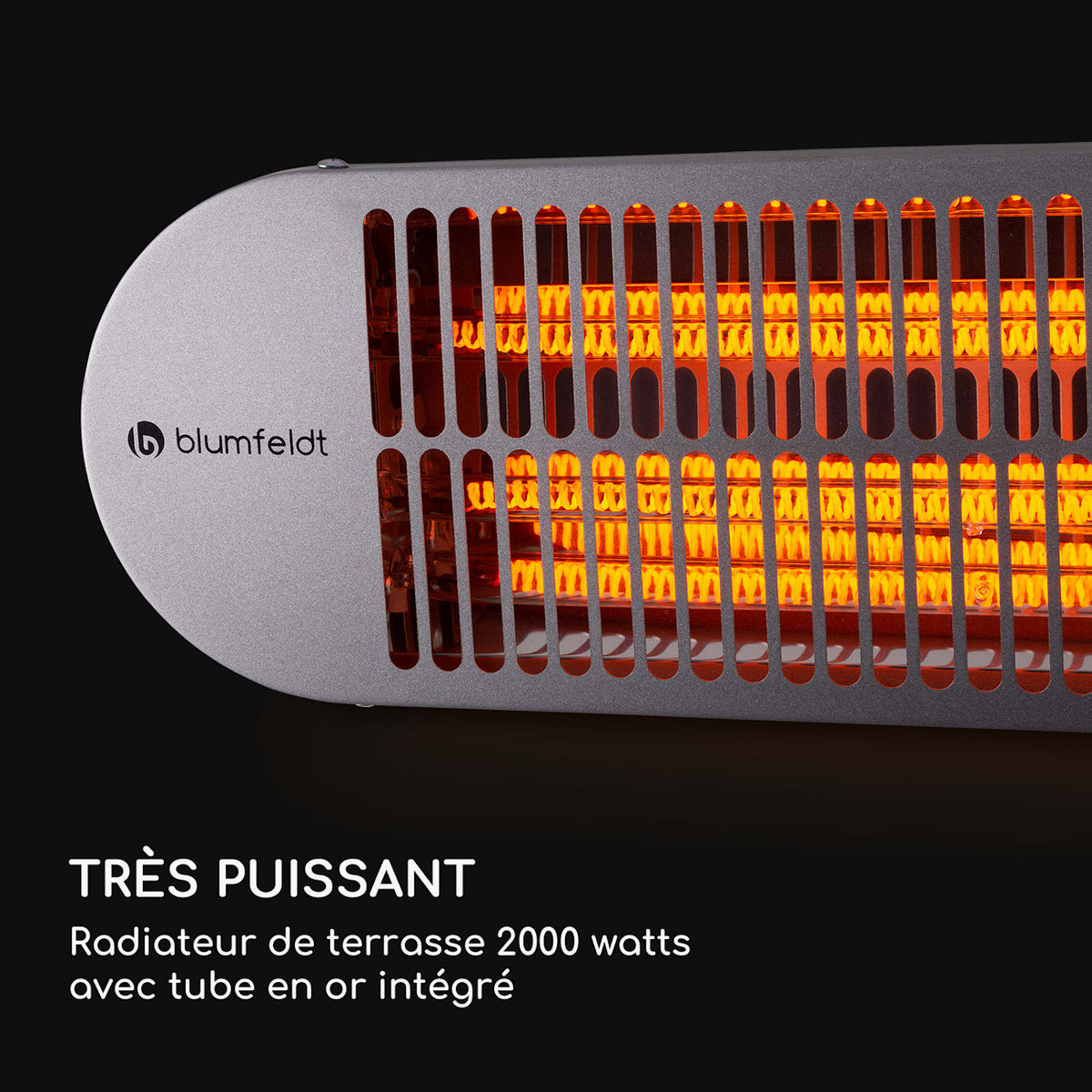Gold Bar 2000 Swing radiateur infrarouge