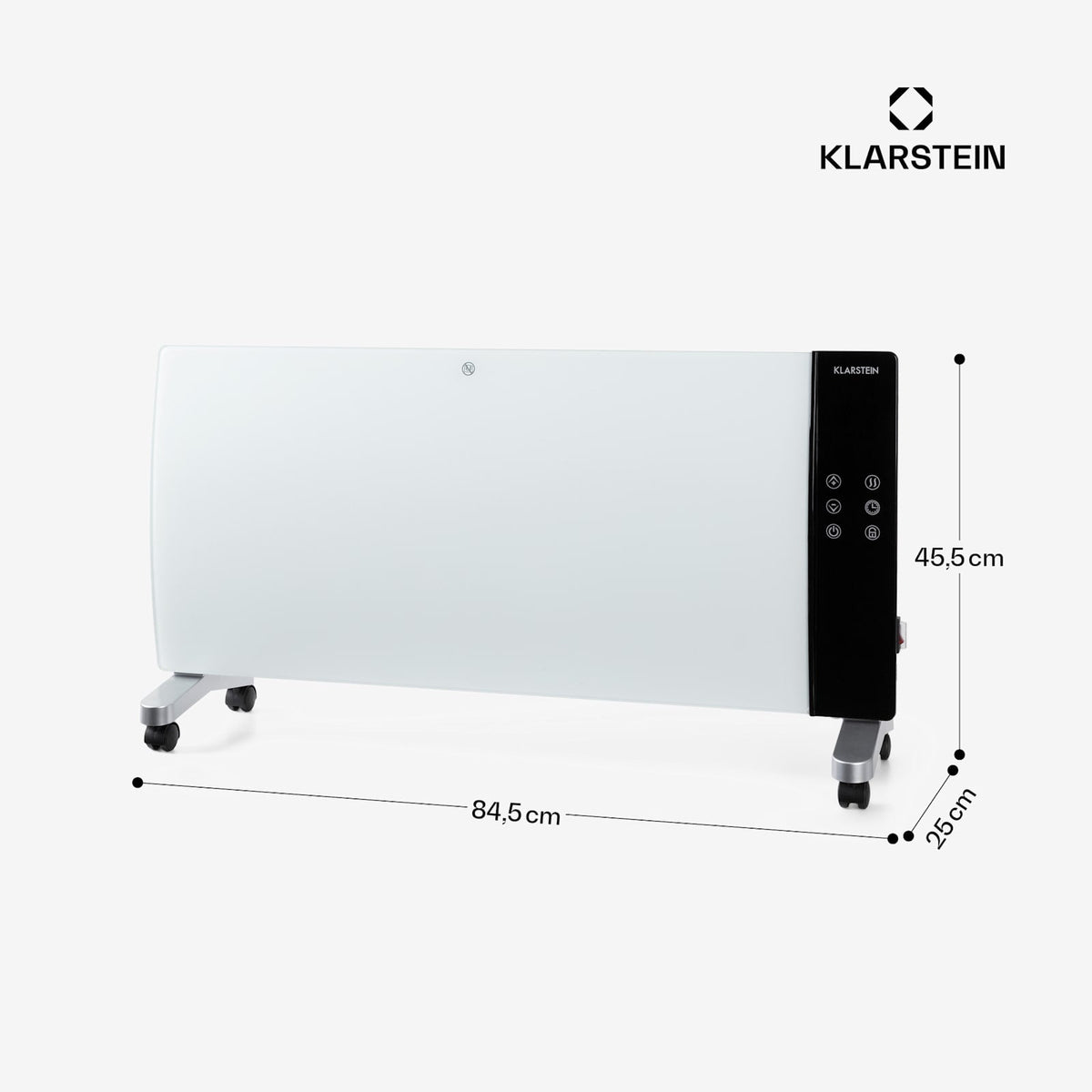 Lindholm 2000W 20m² Convecteur Électrique Blanc