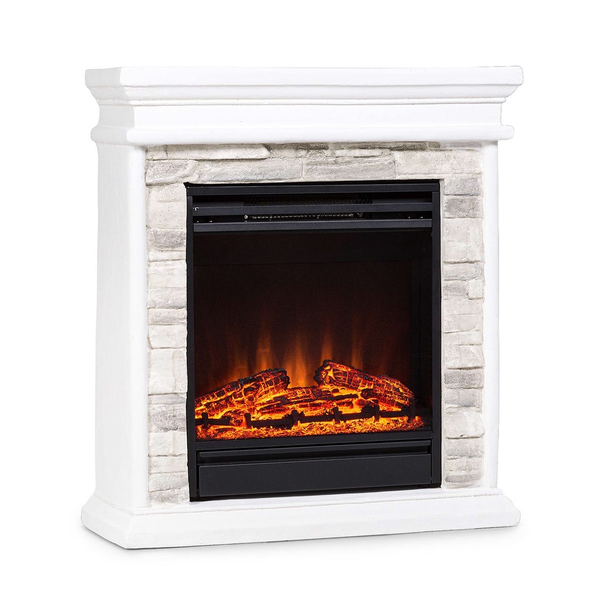 Beerenberg 1800W 60cm Cheminée électrique Blanc