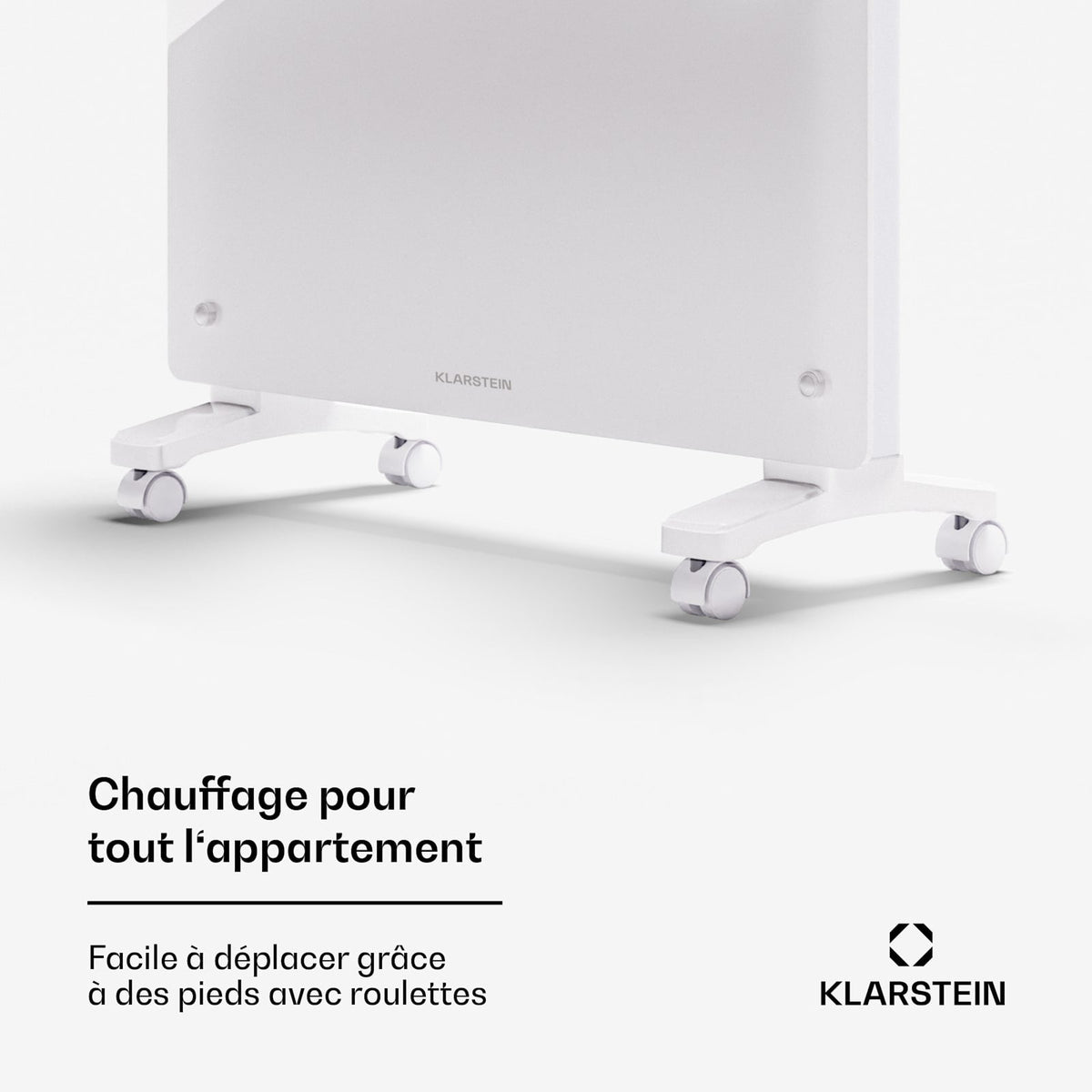 Bornholm Smart 1500W 15m² Convecteur Électrique Blanc