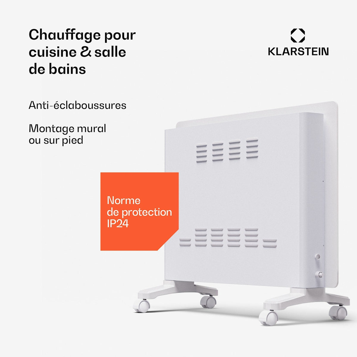 Bornholm Smart 1500W 15m² Convecteur Électrique Blanc