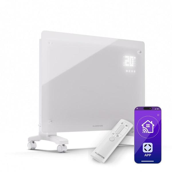 Bornholm Smart 1500W 15m² Convecteur Électrique Blanc