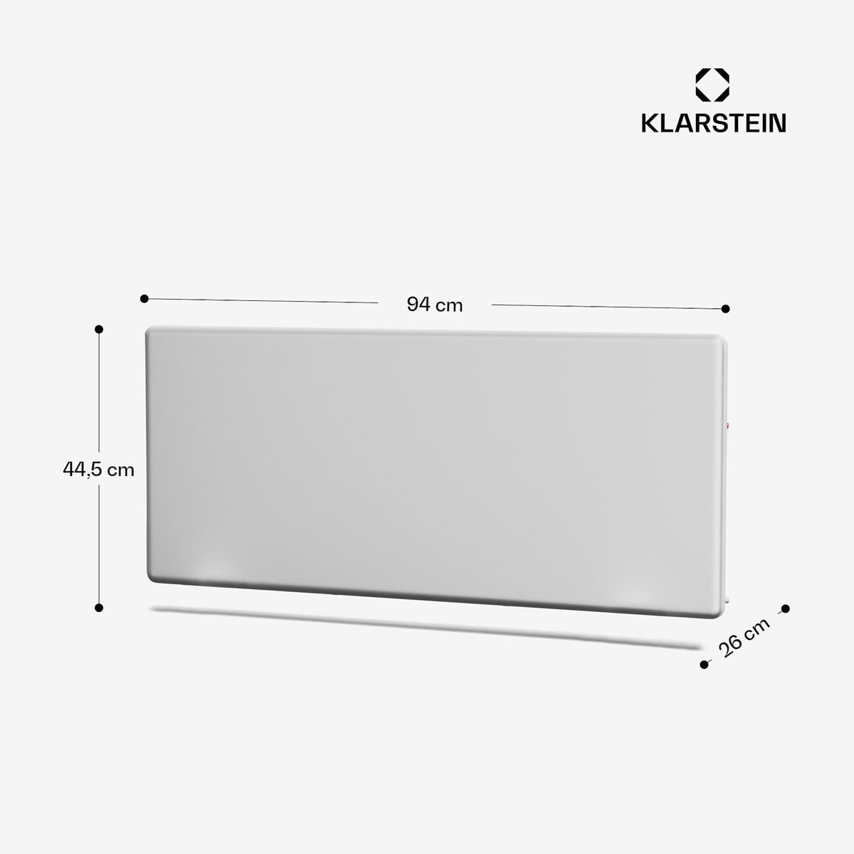 ThermaTouch 2000W 20m² Convecteur Électrique Blanc