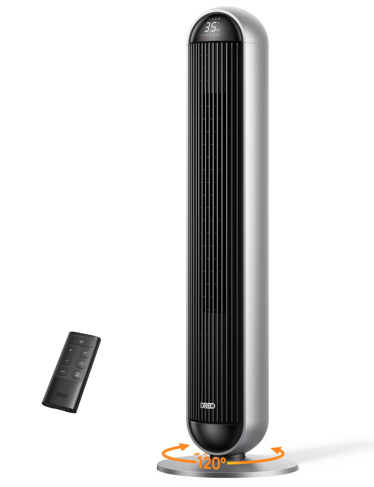 Dreo 706S - Ventilateur colonne et chauffage 2-en-1 2000 W
