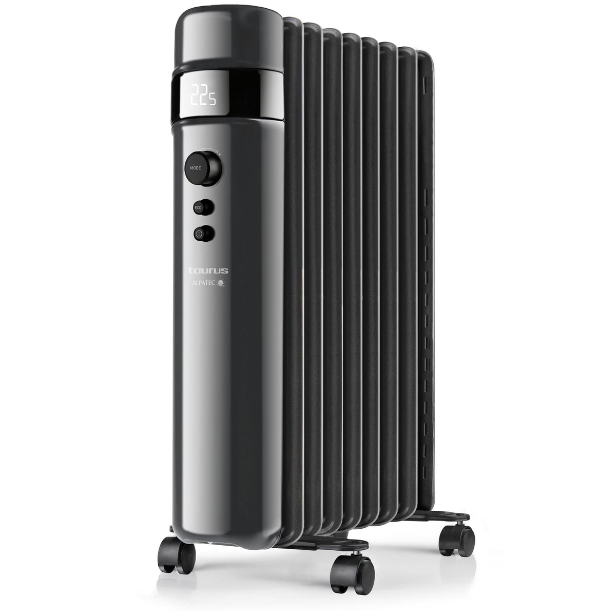 Radiateur bain d'huile Taurus Alpatec Agadir 2000 – 2000 W noir