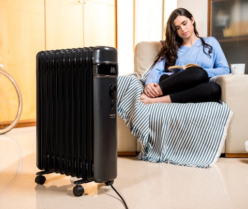 Radiateur bain d'huile Taurus Alpatec Agadir 2000 – 2000 W noir