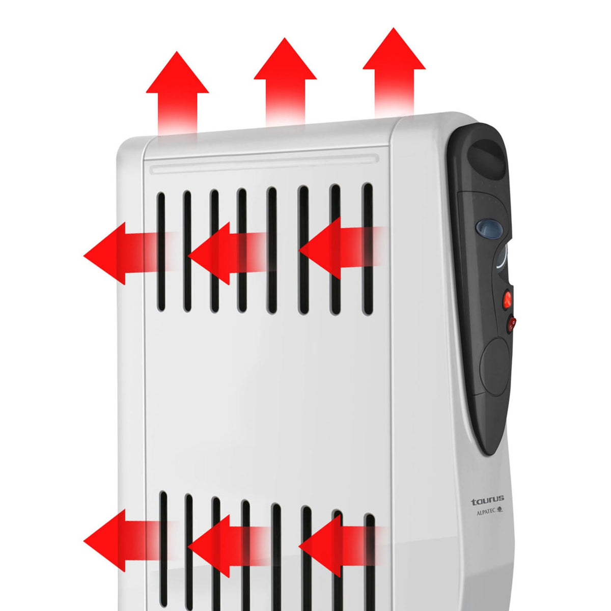 Radiateur bain d'huile avec humidificateur Taurus Alpatec Tuareg 2000 – 2000 W